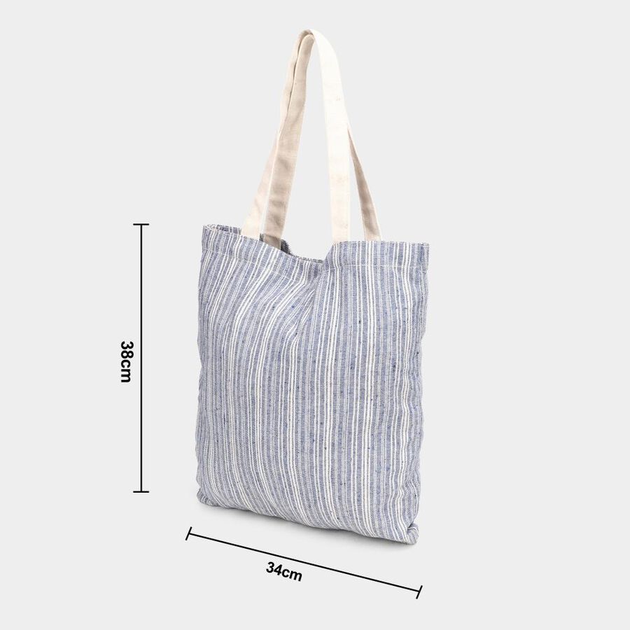 Women's 1 Compartment Fabric Medium Shopper Bag, , large image number null