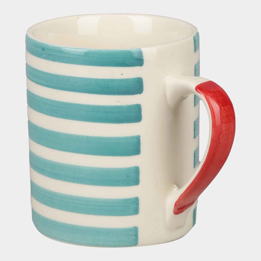 300 ml Stoneware Mug, Hand Painted Colour, , large image number null