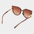 Women's Metal Gradient Square Sunglasses, , small image number null