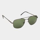 Men's Metal Gradient Square Sunglasses, , small image number null