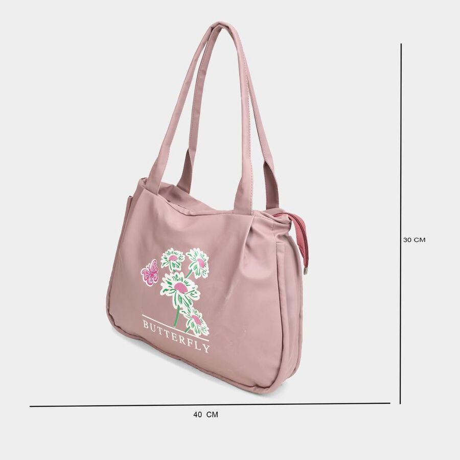 Women's 1 Compartment Polyurethane Medium Shopper Bag, , large image number null