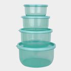 Plastic Container, Set of 4 - 360 ml | 680 ml | 1100 ml | 1800 ml, , small image number null