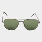 Men's Metal Gradient Square Sunglasses, , small image number null
