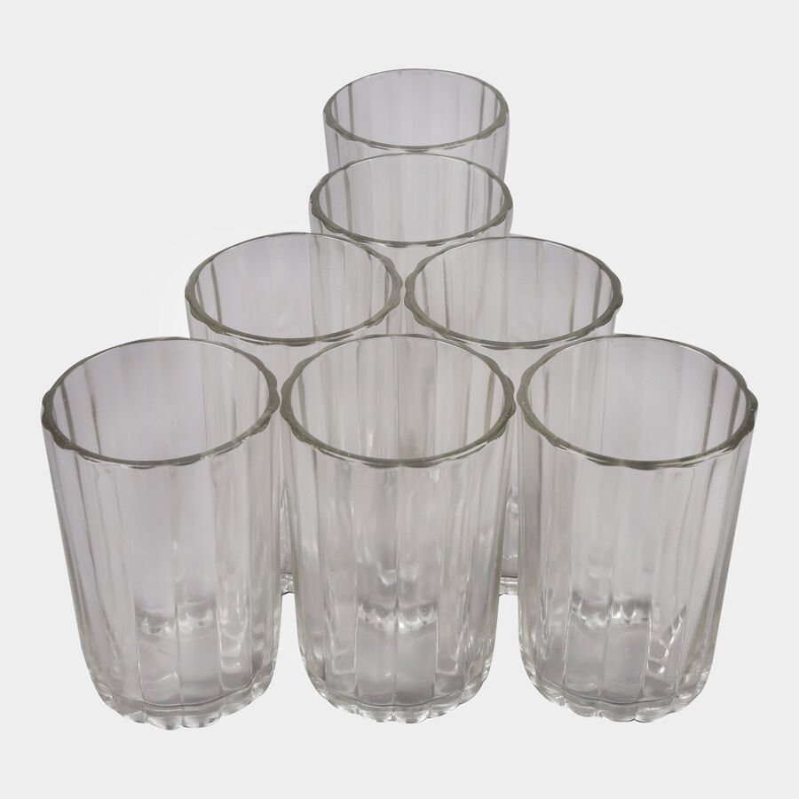 Glass Tumbler Set of 7, , large image number null