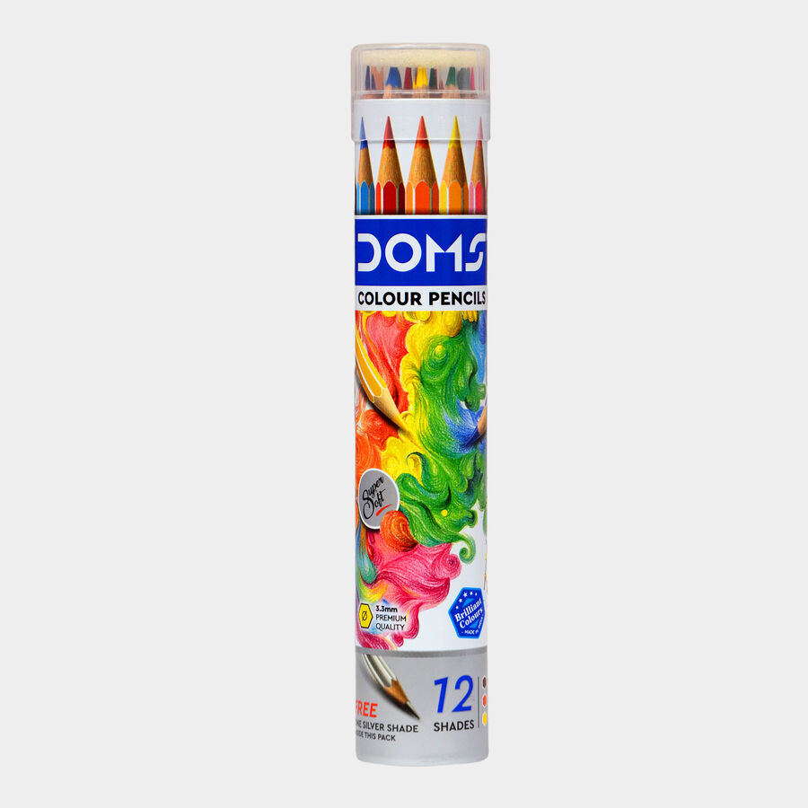 Colour Pencil Tin Pack (14 Shades), , large image number null
