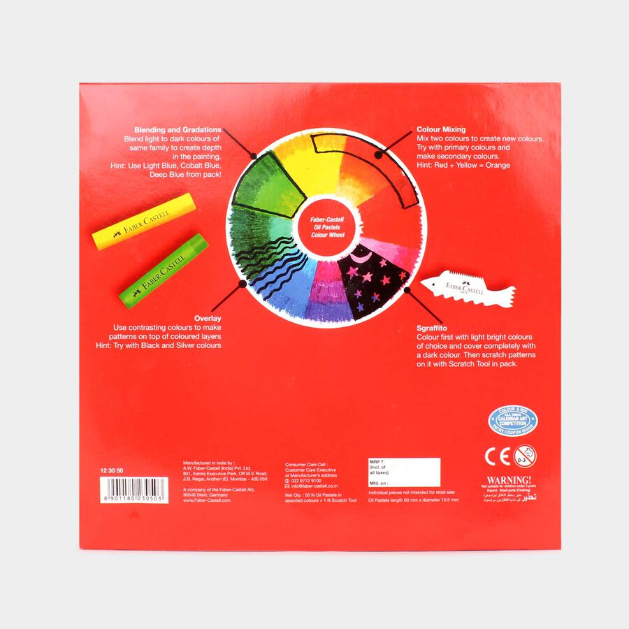 Oil Pastels Sets of 50 Colours, , large image number null