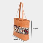 Women's 1 Compartment Polyurethane Medium Tote Bag, , small image number null