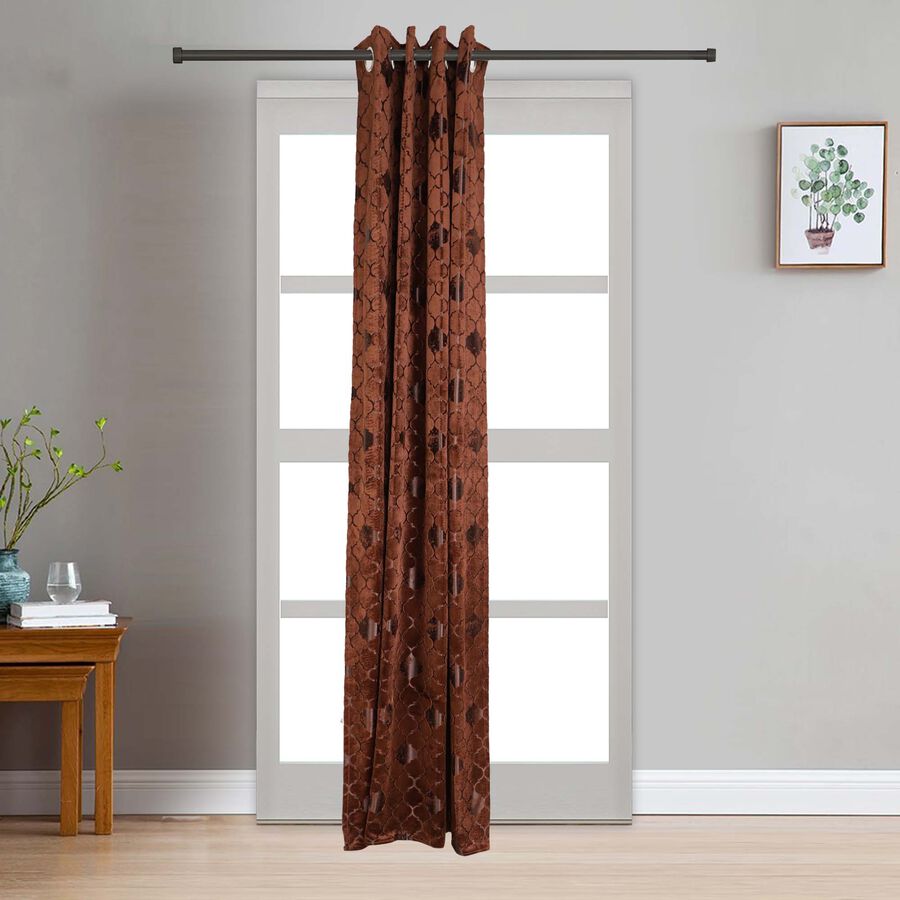 7 ft. Velvet Door Curtain, , large image number null