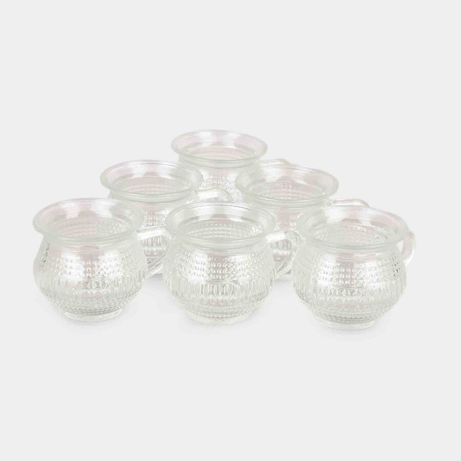 100 ml Glass Cup, Set of 6, , large image number null