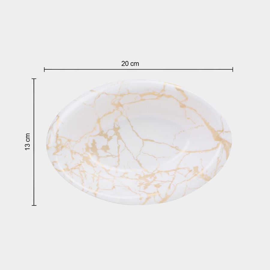 Melamine Veg Bowl, 20 X 13 X 4 cm, , large image number null