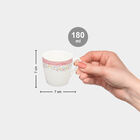 180 ml Bone China Mug, Set of 6, , small image number null