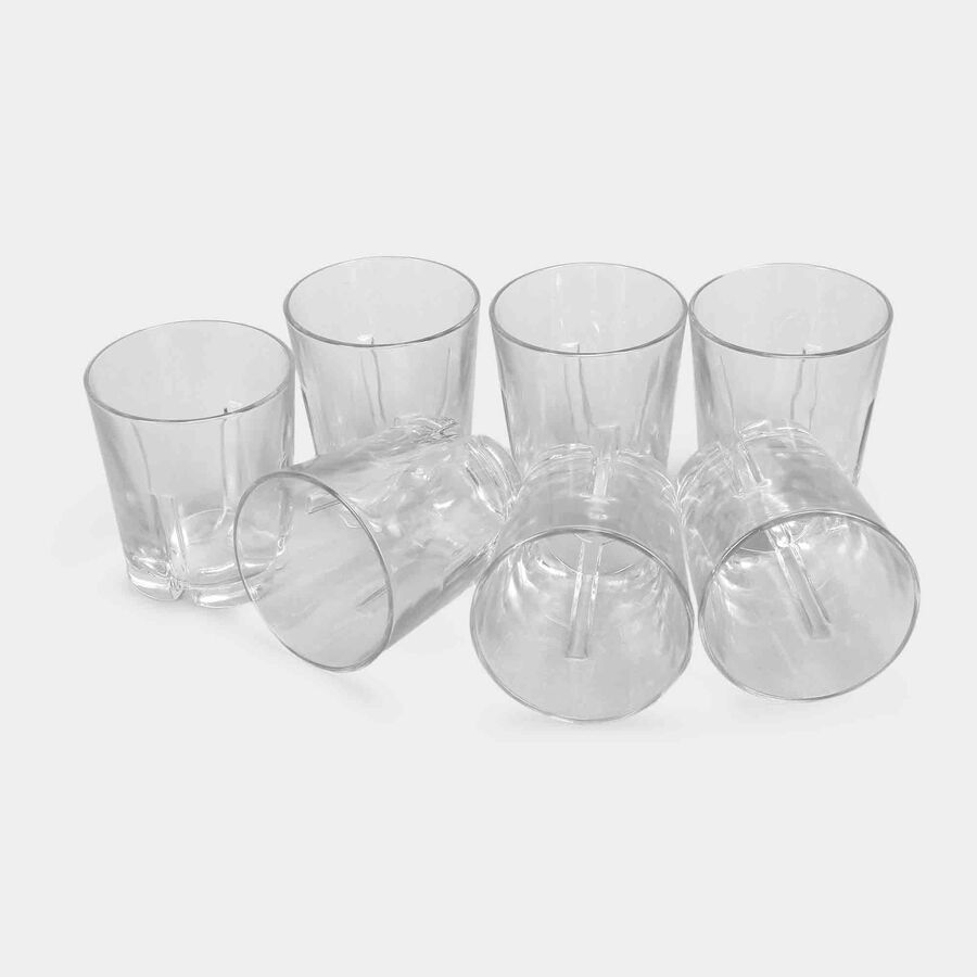 Glass Tumblers - Set Of 7, , large image number null