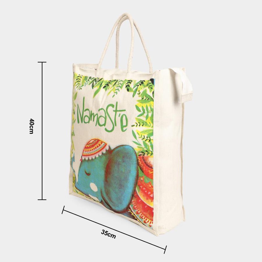Women's 1 Compartment Canvas Large Shopper Bag, , large image number null