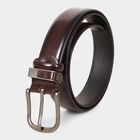 Men's Brown Polyurethane Casual Belt, Upto 38 In. Waist, , small image number null