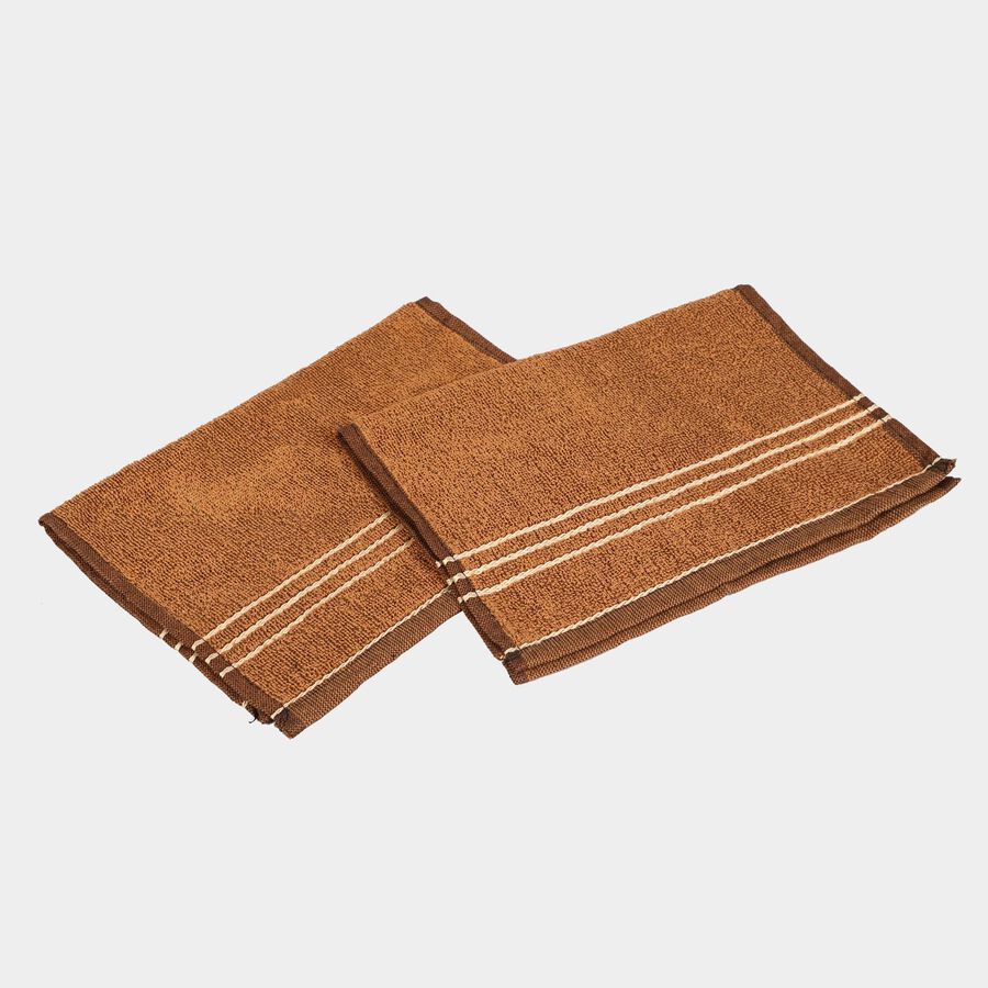 Microfiber Hand Towel, Set of 2, 220 GSM, , large image number null