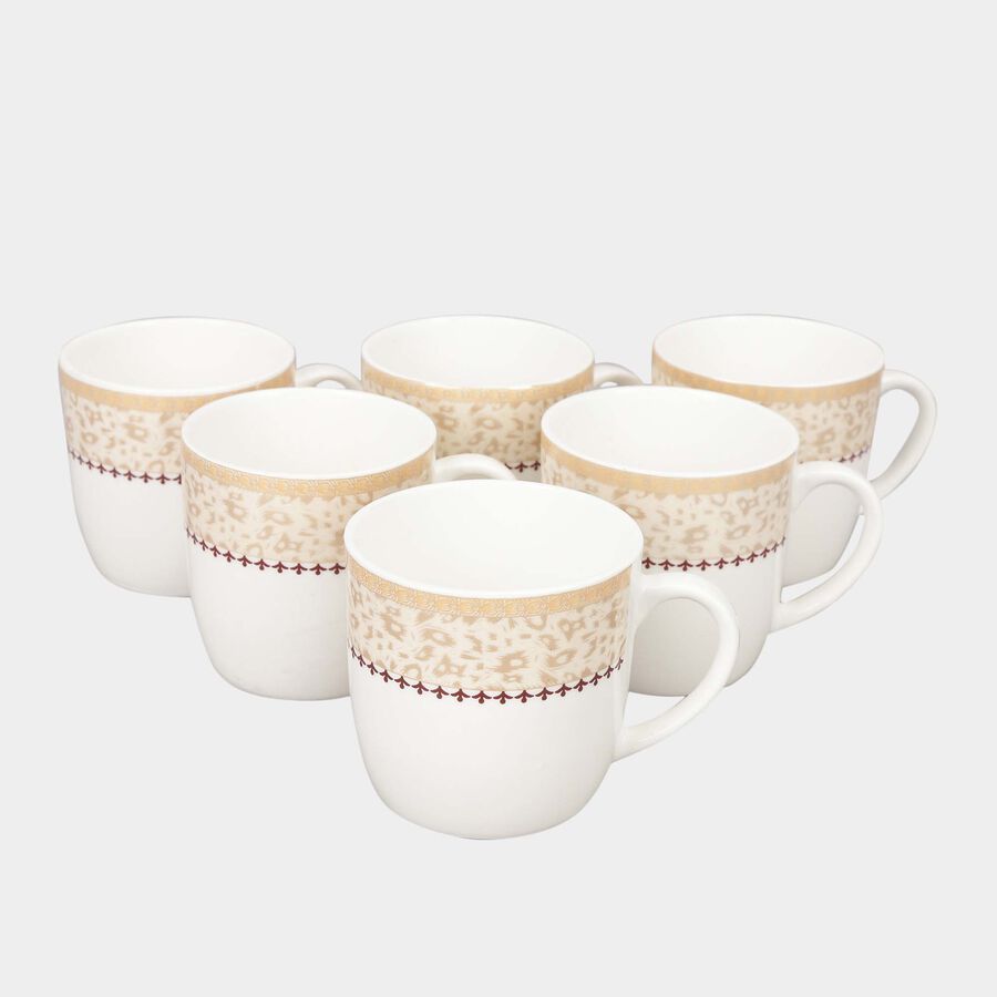 150 ml Bone China Cup, Set of 6, , large image number null