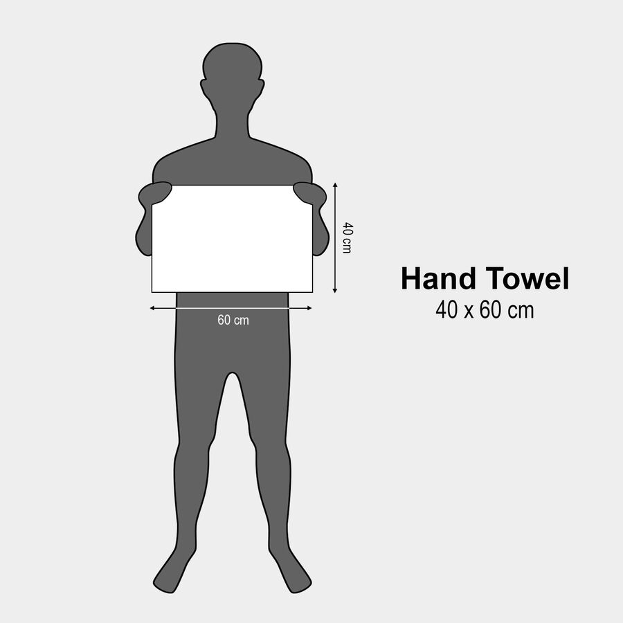 Cotton Hand Towel, 450 GSM, , large image number null