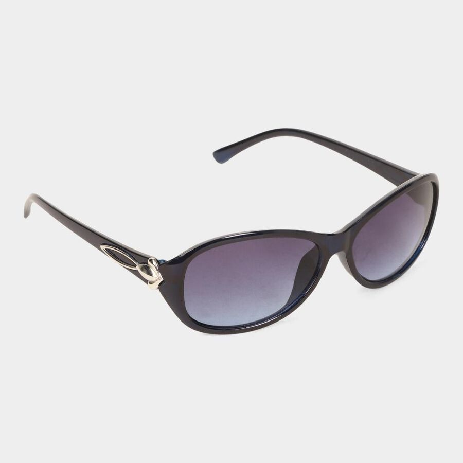 Women's Plastic Gradient Round Sunglasses, , large image number null