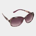 Women's Plastic Gradient Round Sunglasses, , small image number null