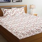 180 TC Cotton Double Bedsheet with 2 Pillow Covers, , small image number null