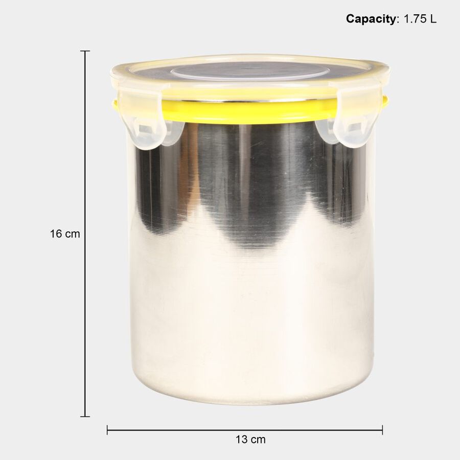 1.7 L Air-Tight Steel Container, , large image number null