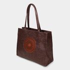 Women's 1 Compartment Polyurethane Tote Bag, , small image number null