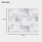 180 TC Cotton Double Bedsheet with 2 Pillow Covers, , small image number null