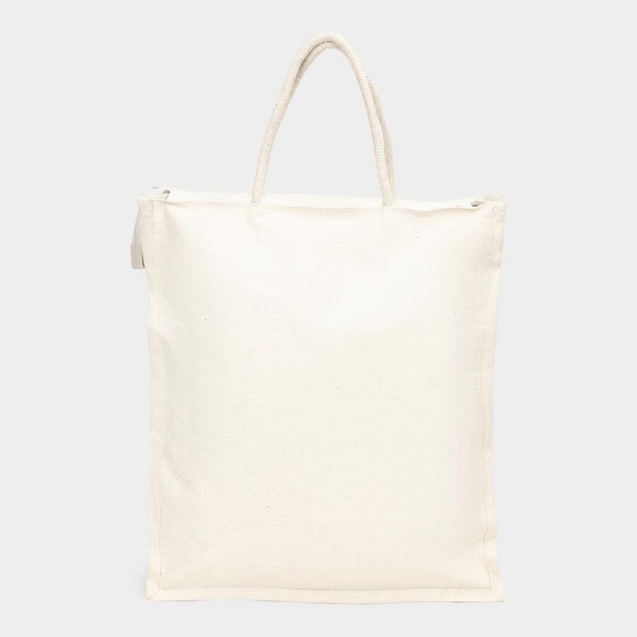महिलाओं का बड़ा कैनवास शॉपर बैग, , large image number null