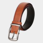 Men's Tan Polyurethane Casual Belt, Upto 38 In. Waist, , small image number null