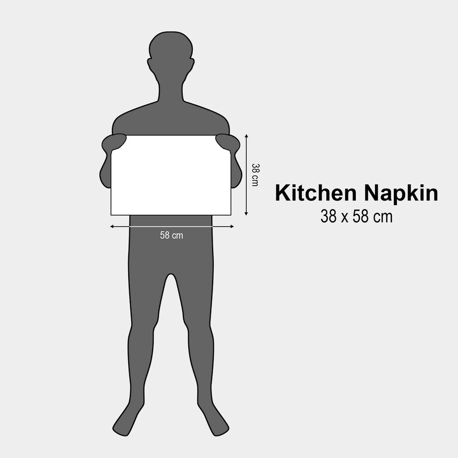 Cotton Kitchen Napkin, Set of 3, , large image number null