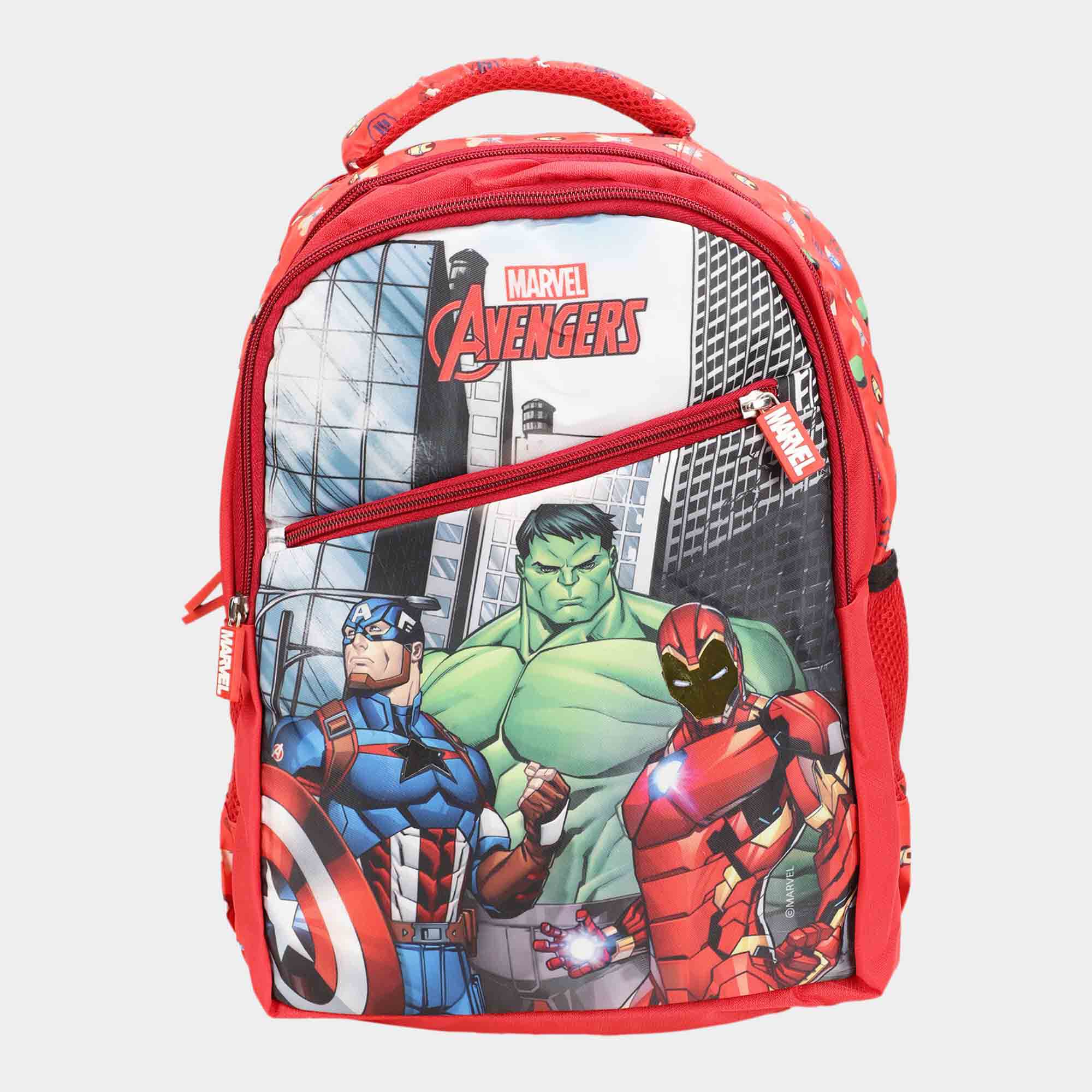 Kuber Industries Marvel The Spider-Man School Bags | Kids School Bags |  Student Bookbag | Travel Backpack | School Bag for Girls & Boys | School Bag  with 3 Compartments | Navy Blue