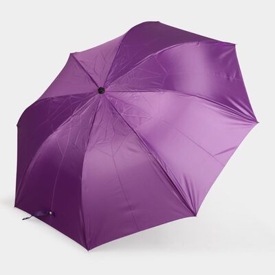 Women's Bi Fold Polyester Umbrella - Color/Design May Vary