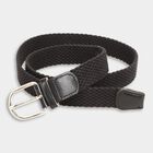 Men's Black Canvas Casual Belt, 38 in. Waist, , small image number null