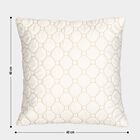 Embroidered Microfiber Cushion Cover, , small image number null