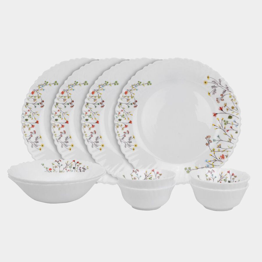 10 Pcs. Opalware Dinner Set, Microwave Safe, , large image number null