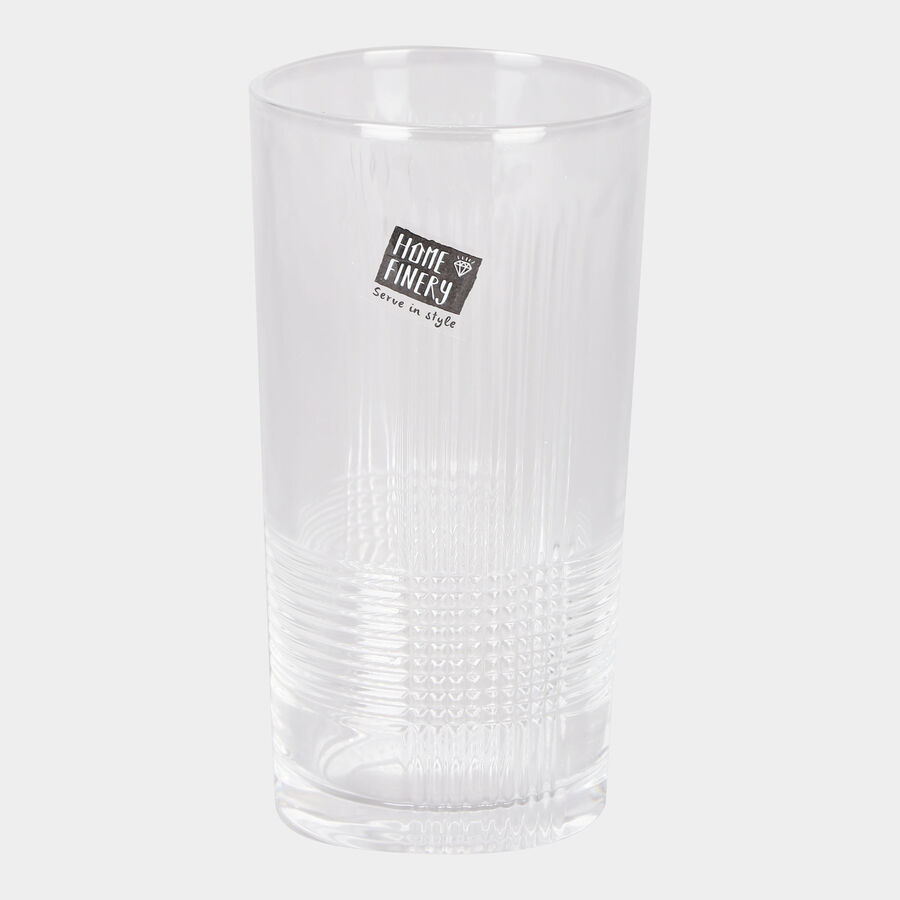 Glass Tumblers - Set Of 6, , large image number null