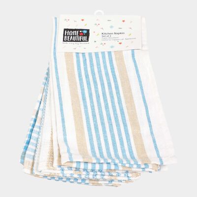 Cotton Kitchen Napkin, Turquoise, 38 X 58 cm, 150 g