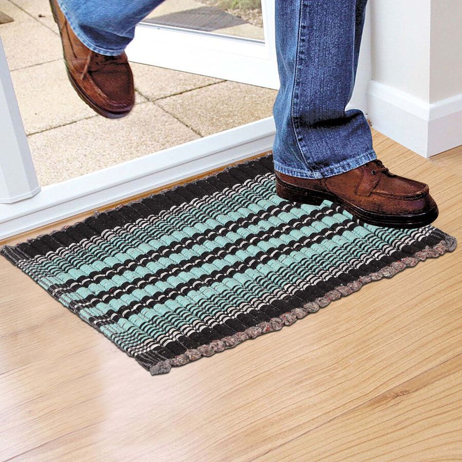 Cotton Blend Door Mat, , large image number null