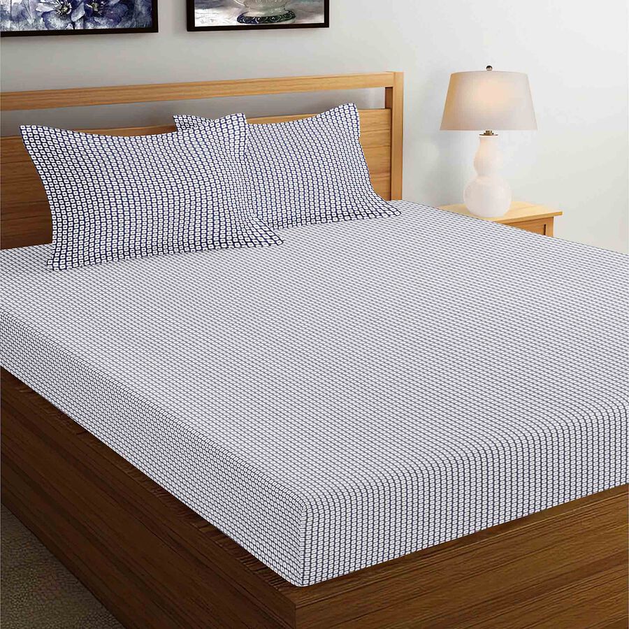 Double Bed Cover with 2 Pillow Covers, , large image number null