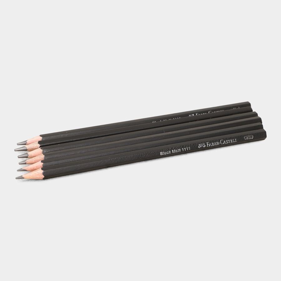 6 Shades Drawing Pencils, , large image number null