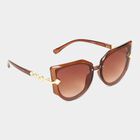 Women's Metal Gradient Square Sunglasses, , small image number null