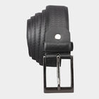 Men's Black Polyurethane Casual Belt, 38 in. Waist, , small image number null