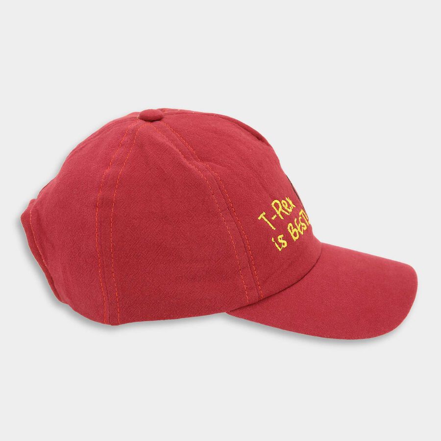 Kids' Red Fabric Cap, , large image number null