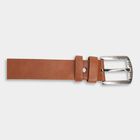 Men's Tan Polyurethane Formal Belt, 38 in. Waist, , small image number null