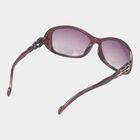 Women's Plastic Gradient Oval Sunglasses, , small image number null