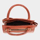 Women's 1 Compartment Medium Polyurethane Satchel, , small image number null