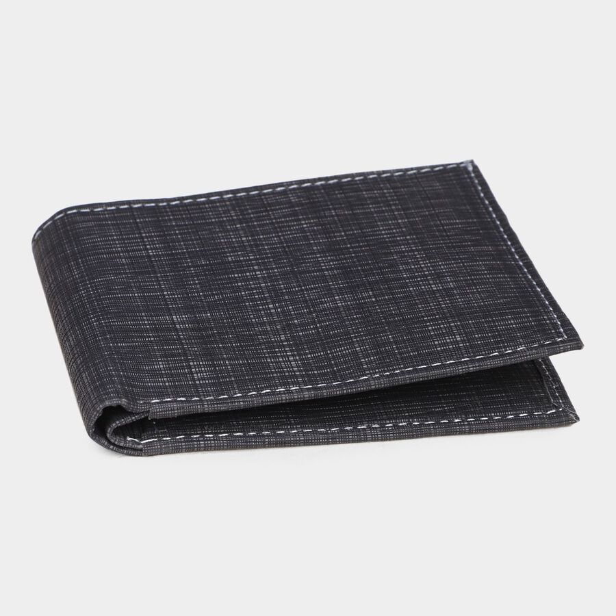 Men Polyurethane Bi-Fold Wallet, , large image number null