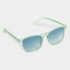 Kids' Plastic Clear Glass Round Sunglasses, , small image number null