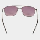 Women's Metal Gradient Rectangle Sunglasses, , small image number null