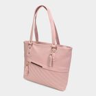 Women's 2 Compartment Medium Polyurethane Tote Bag , , small image number null